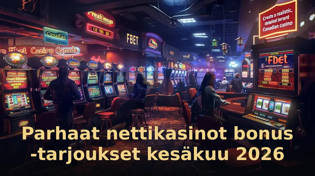 Parhaat nettikasinot bonus -tarjoukset kesäkuu 2026