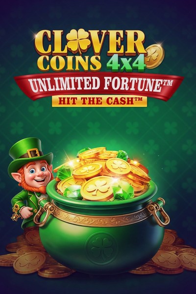 Clover Coins 4x4 Unlimited Fortune-kolikkopeli casinossa Betwest